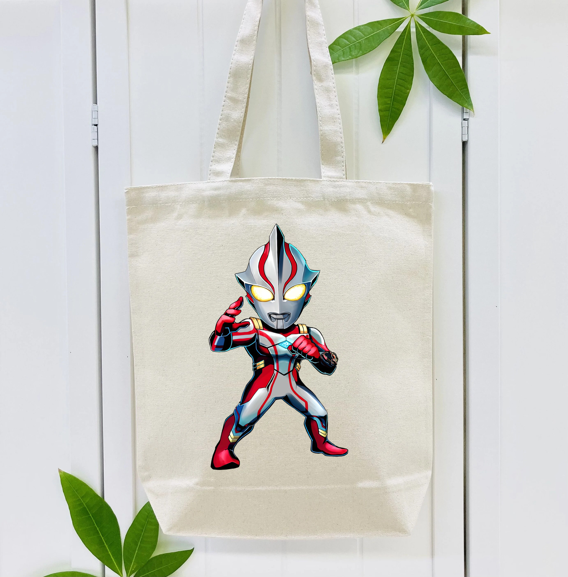 ウルトラマン Ultraman 縦型キャンバス生地手提げバッグ　トートバッグ