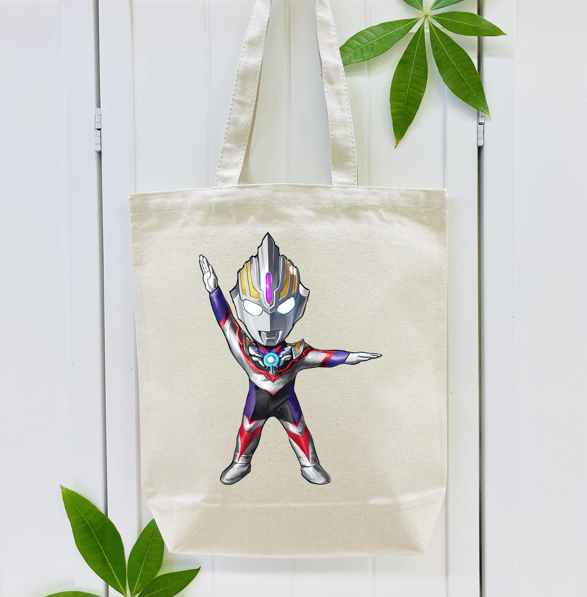 ウルトラマン Ultraman 縦型キャンバス生地手提げバッグ　トートバッグ