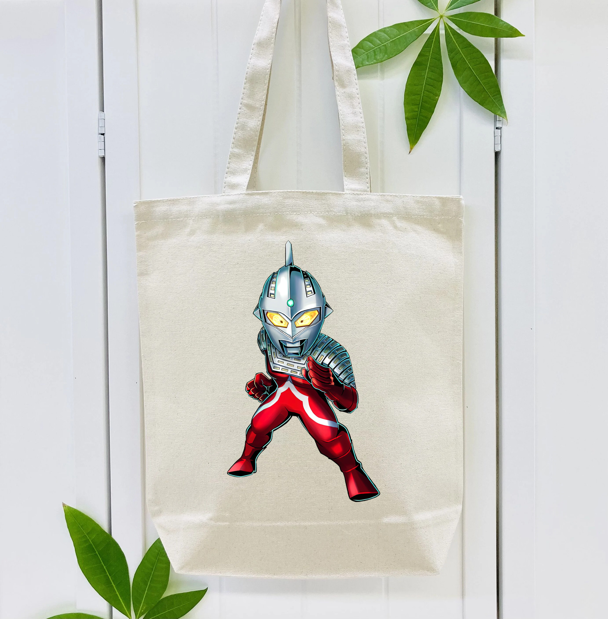 ウルトラマン Ultraman 縦型キャンバス生地手提げバッグ　トートバッグ