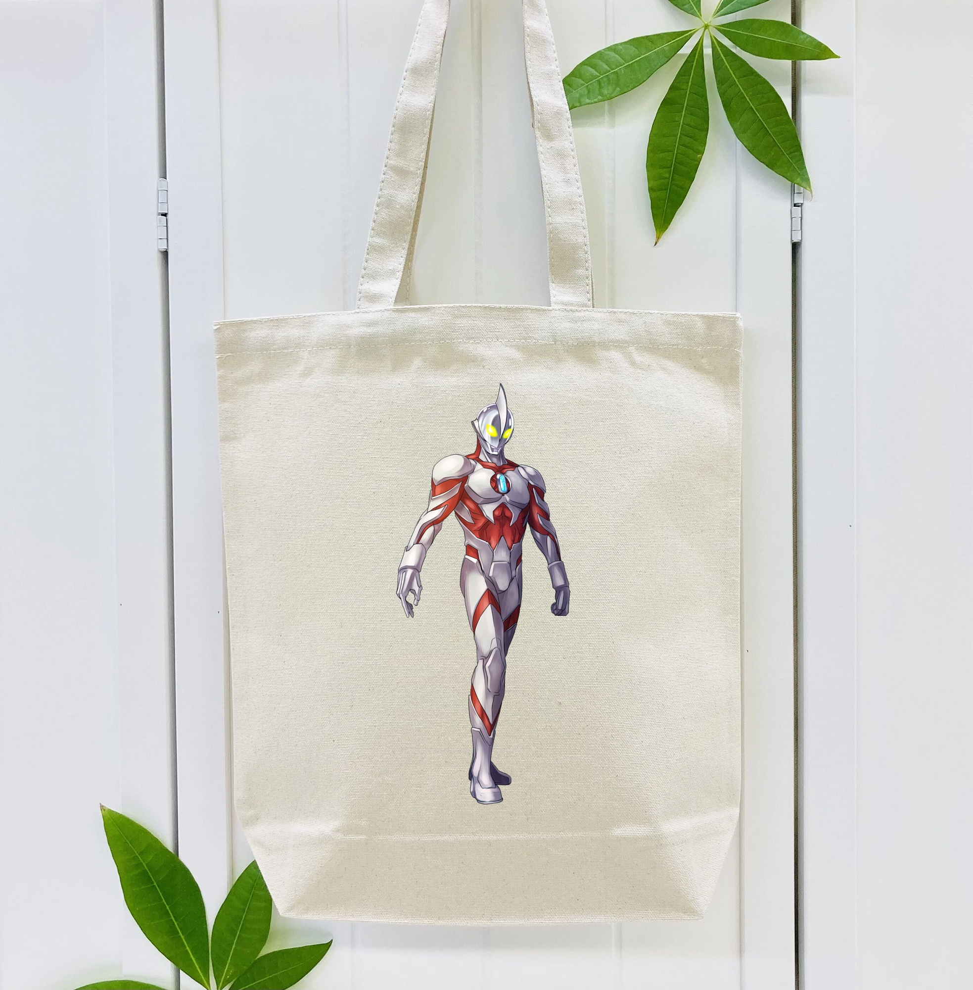 ウルトラマン Ultraman 縦型キャンバス生地手提げバッグ　トートバッグ