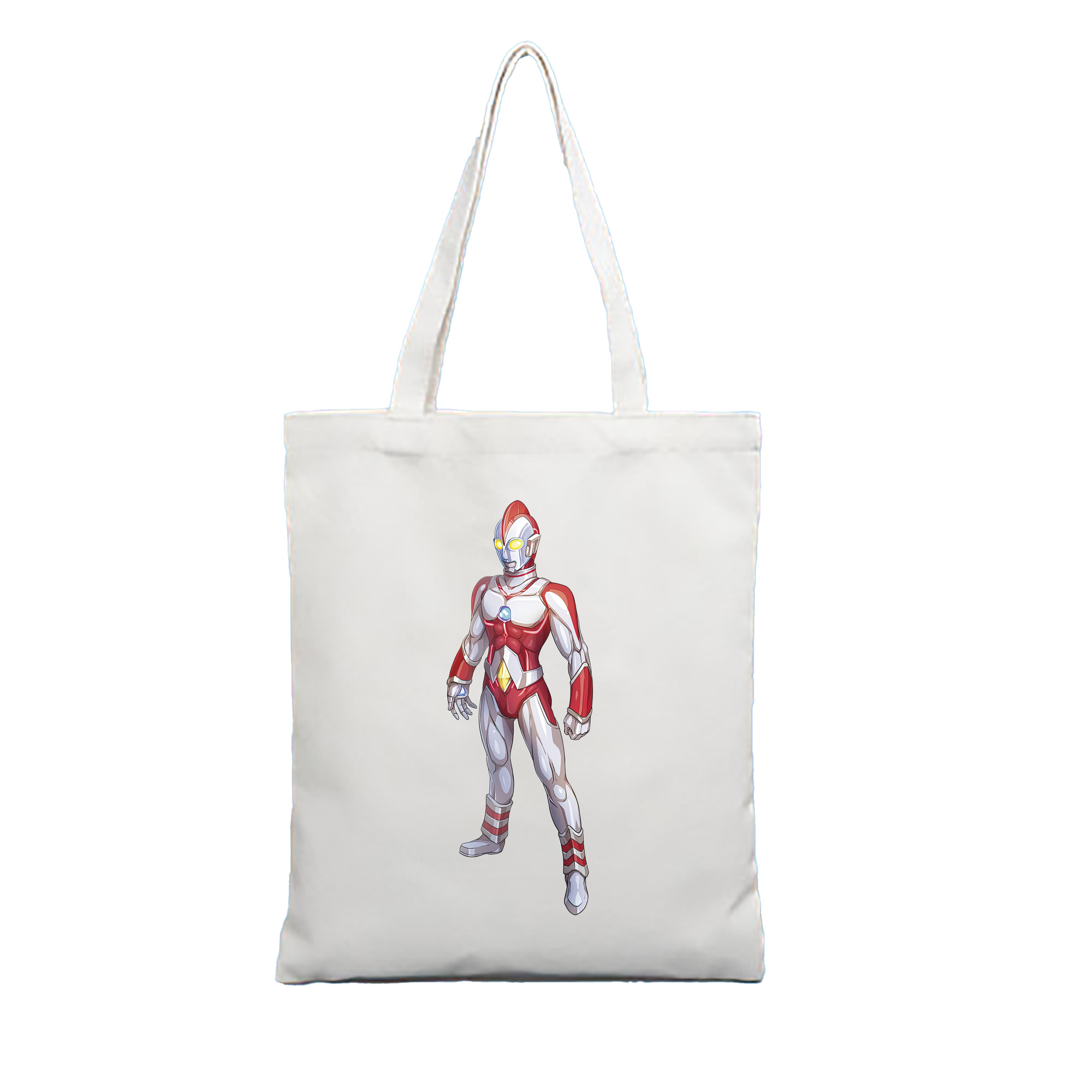 （画像用） ウルトラマン Ultraman 縦型キャンバス生地手提げバッグ　トートバッグ