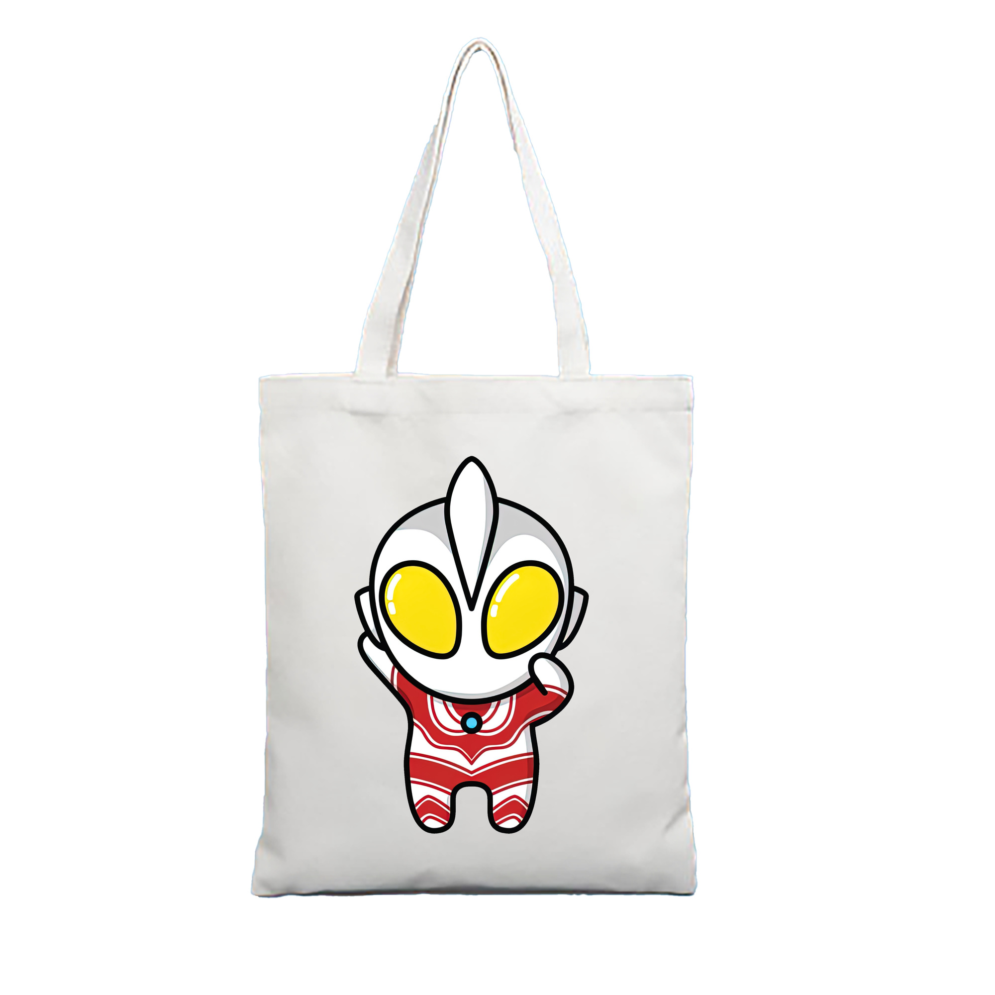 （画像用） ウルトラマン Ultraman 縦型キャンバス生地手提げバッグ　トートバッグ