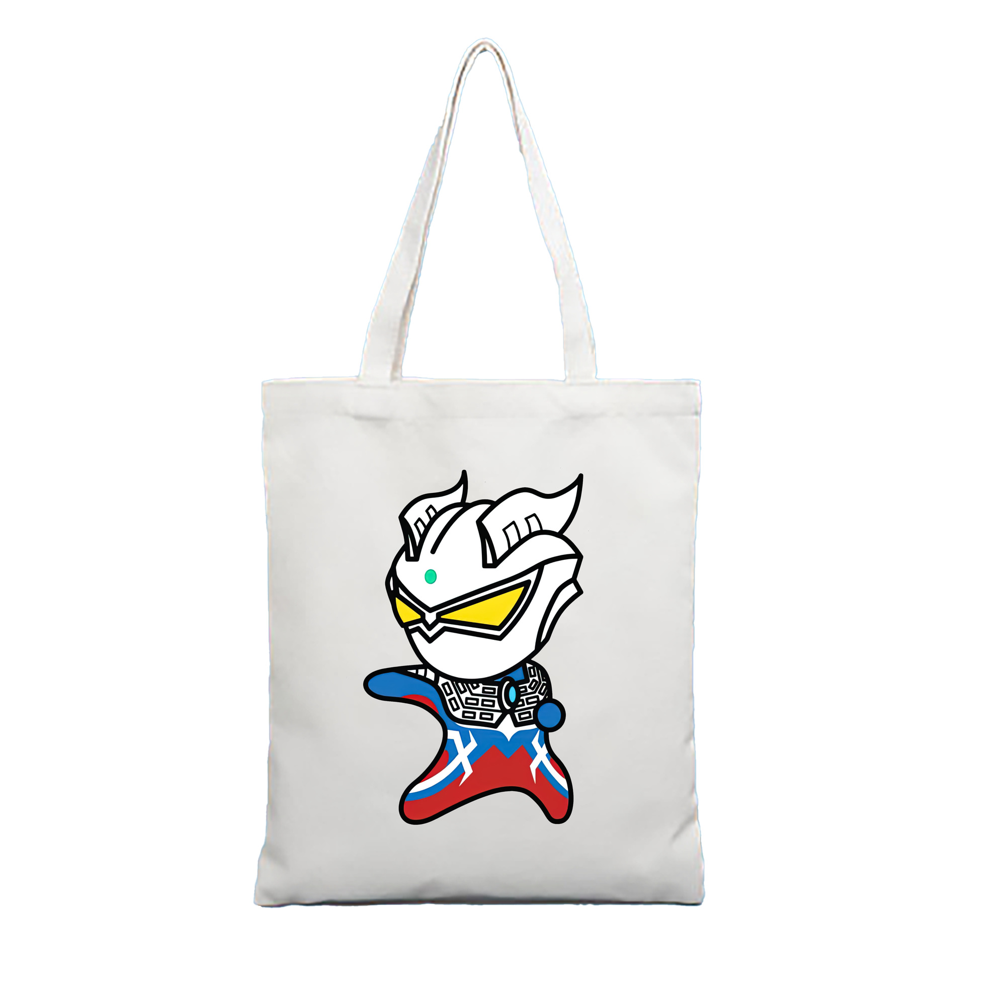（画像用） ウルトラマン Ultraman 縦型キャンバス生地手提げバッグ　トートバッグ