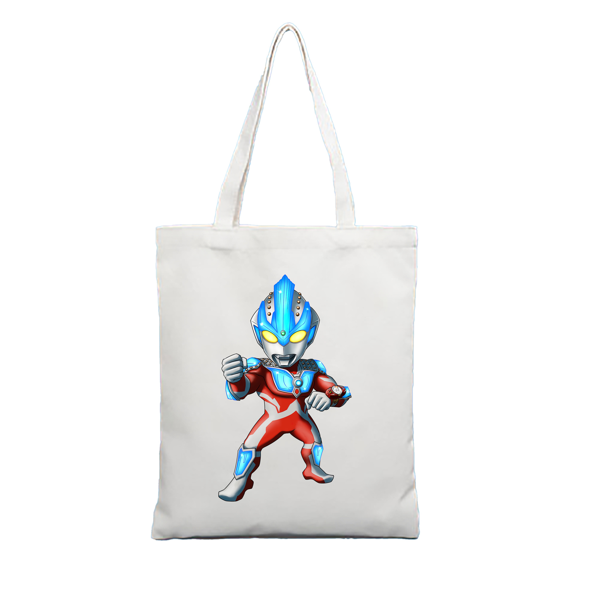 （画像用） ウルトラマン Ultraman 縦型キャンバス生地手提げバッグ　トートバッグ
