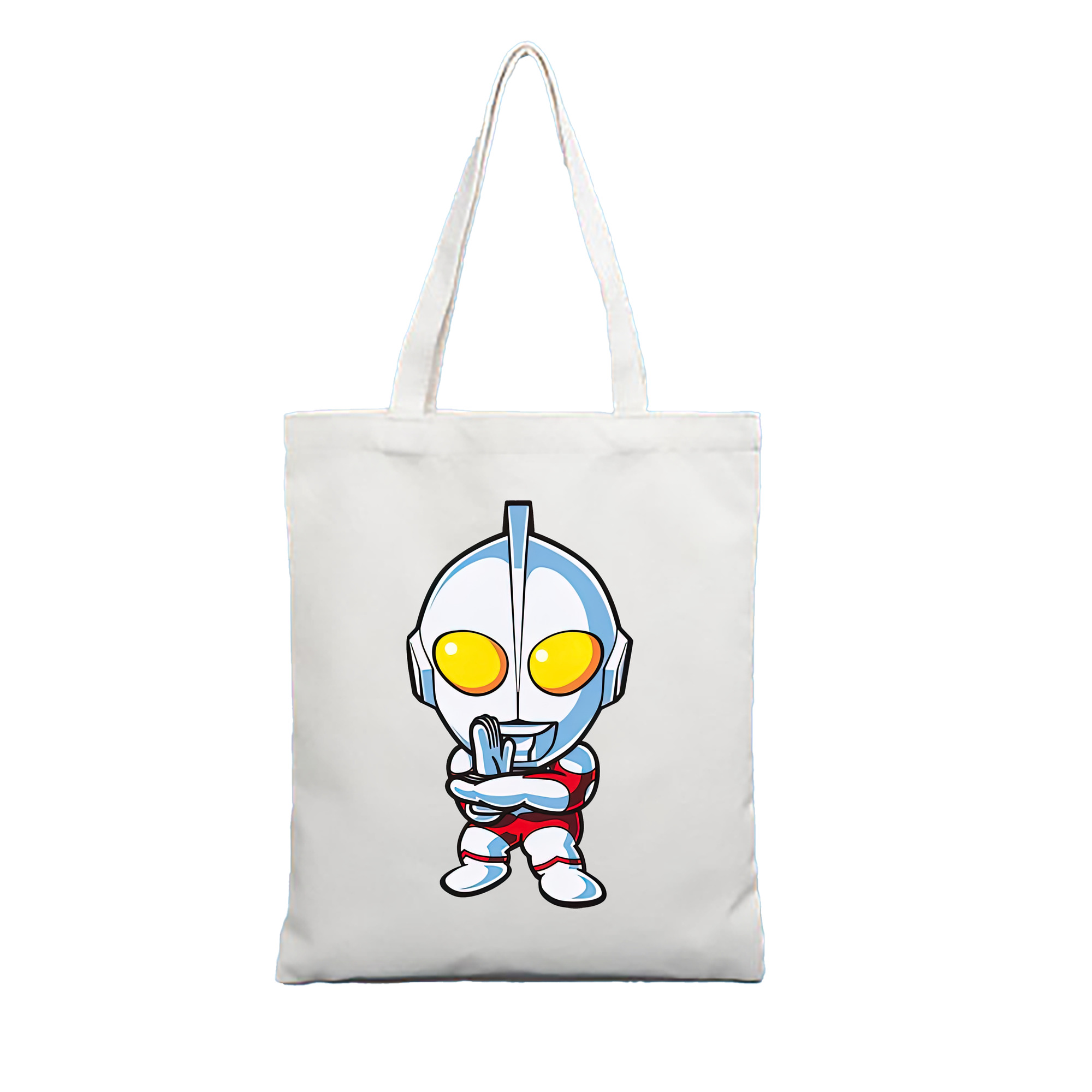 （画像用） ウルトラマン Ultraman 縦型キャンバス生地手提げバッグ　トートバッグ