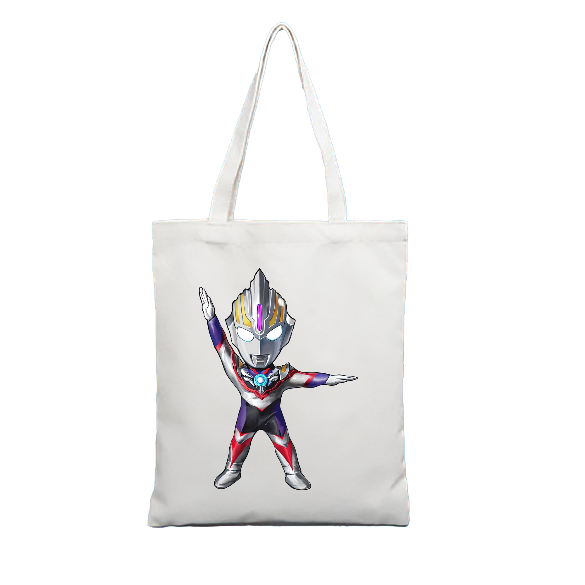 （画像用） ウルトラマン Ultraman 縦型キャンバス生地手提げバッグ　トートバッグ