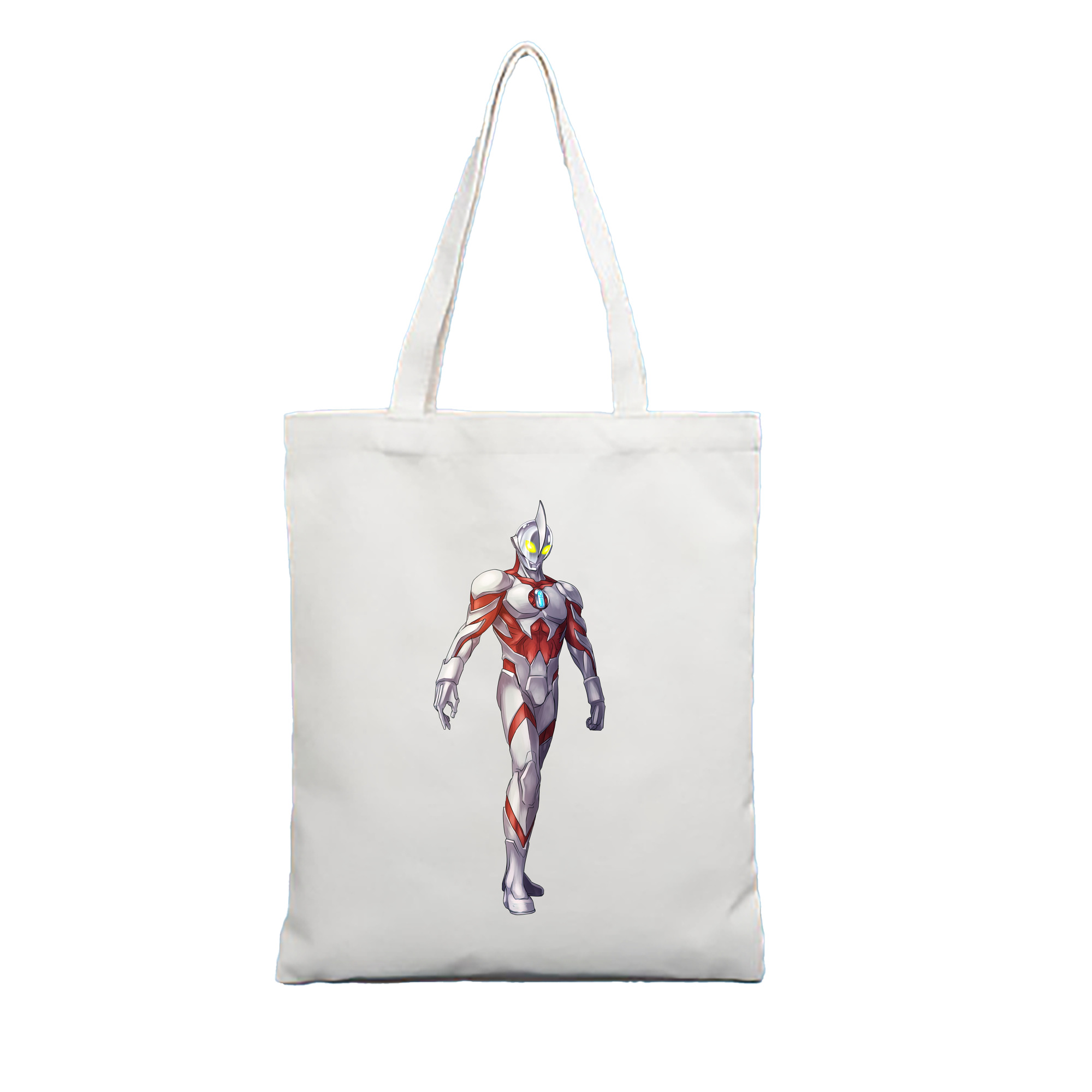 （画像用） ウルトラマン Ultraman 縦型キャンバス生地手提げバッグ　トートバッグ
