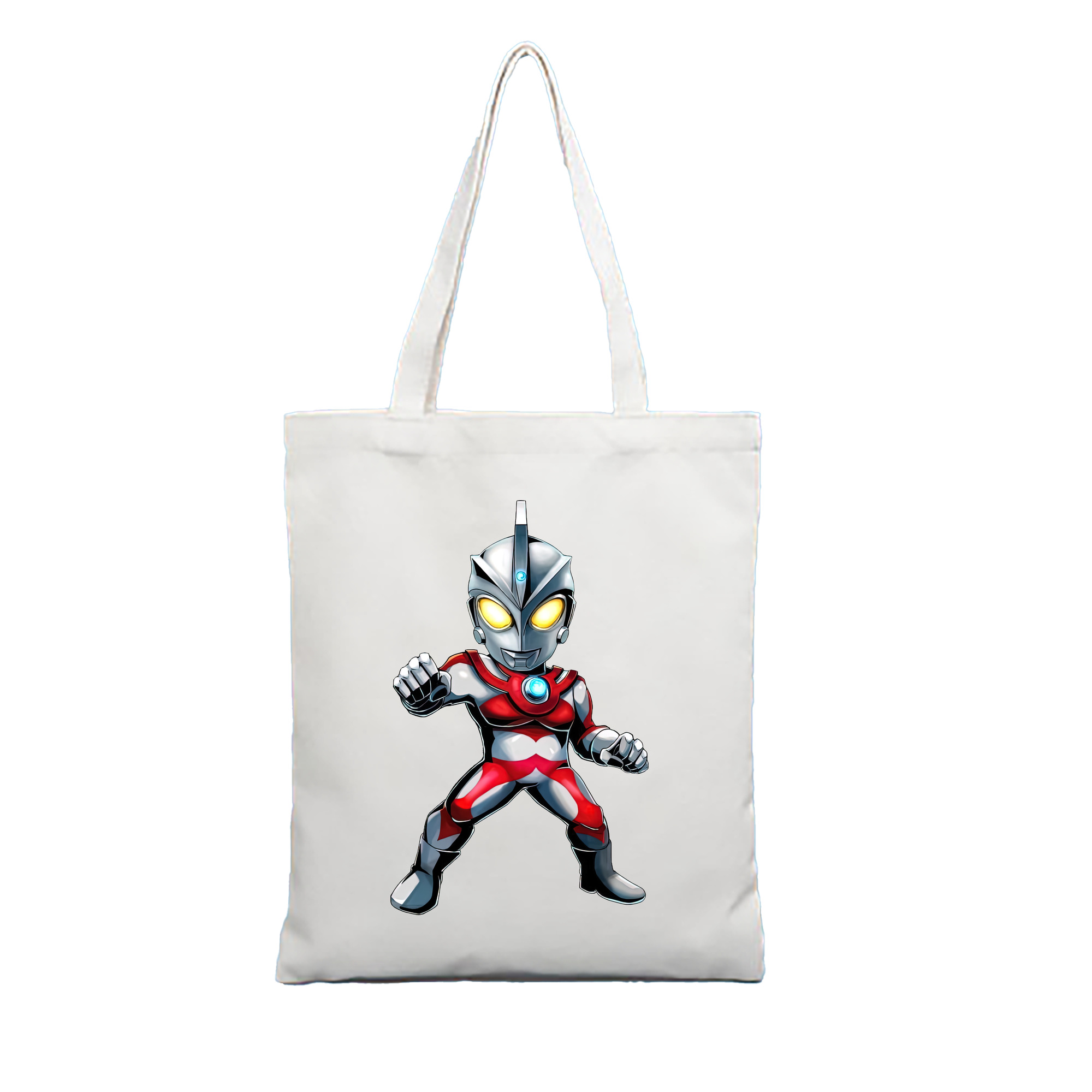 （画像用） ウルトラマン Ultraman 縦型キャンバス生地手提げバッグ　トートバッグ
