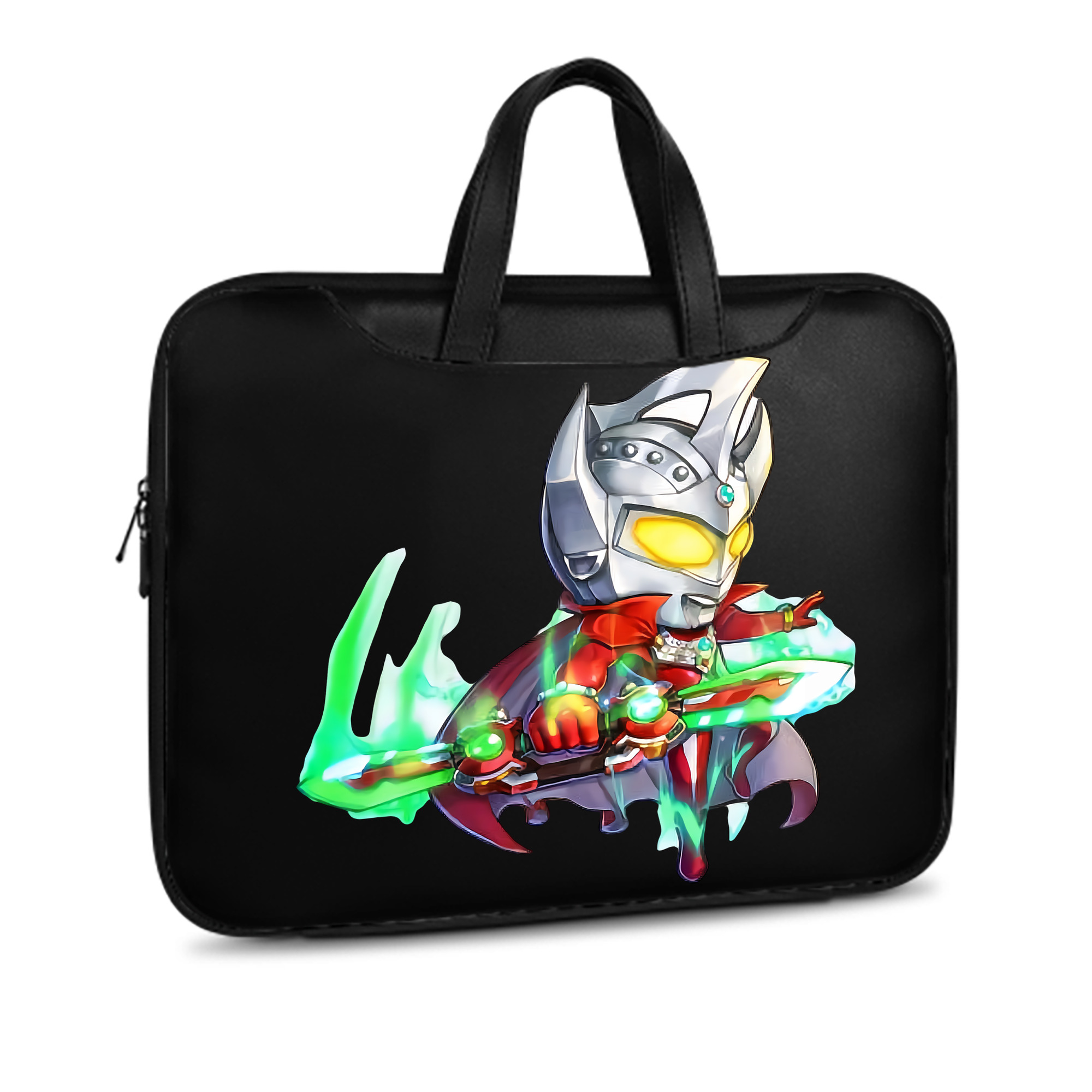 （画像用） ウルトラマン Ultraman レザーラップトップバッグ　ノートパソコンケース