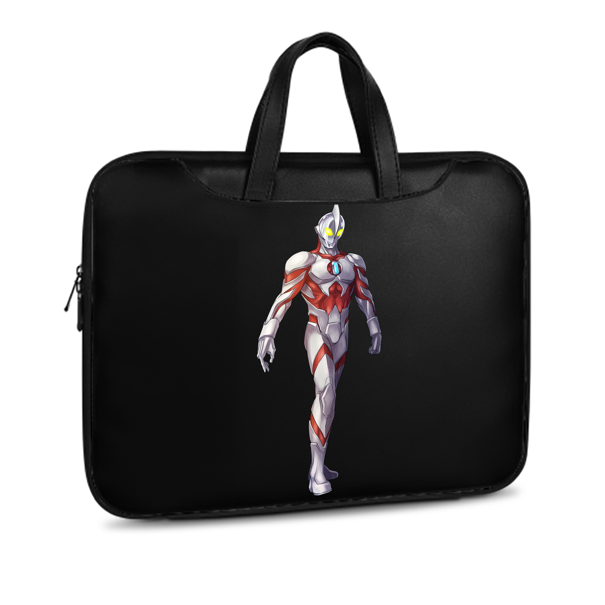 （画像用） ウルトラマン Ultraman レザーラップトップバッグ　ノートパソコンケース
