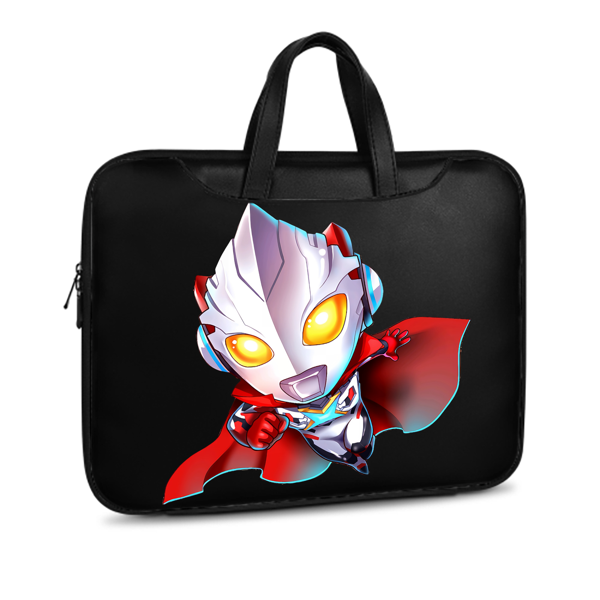 （画像用） ウルトラマン Ultraman レザーラップトップバッグ　ノートパソコンケース