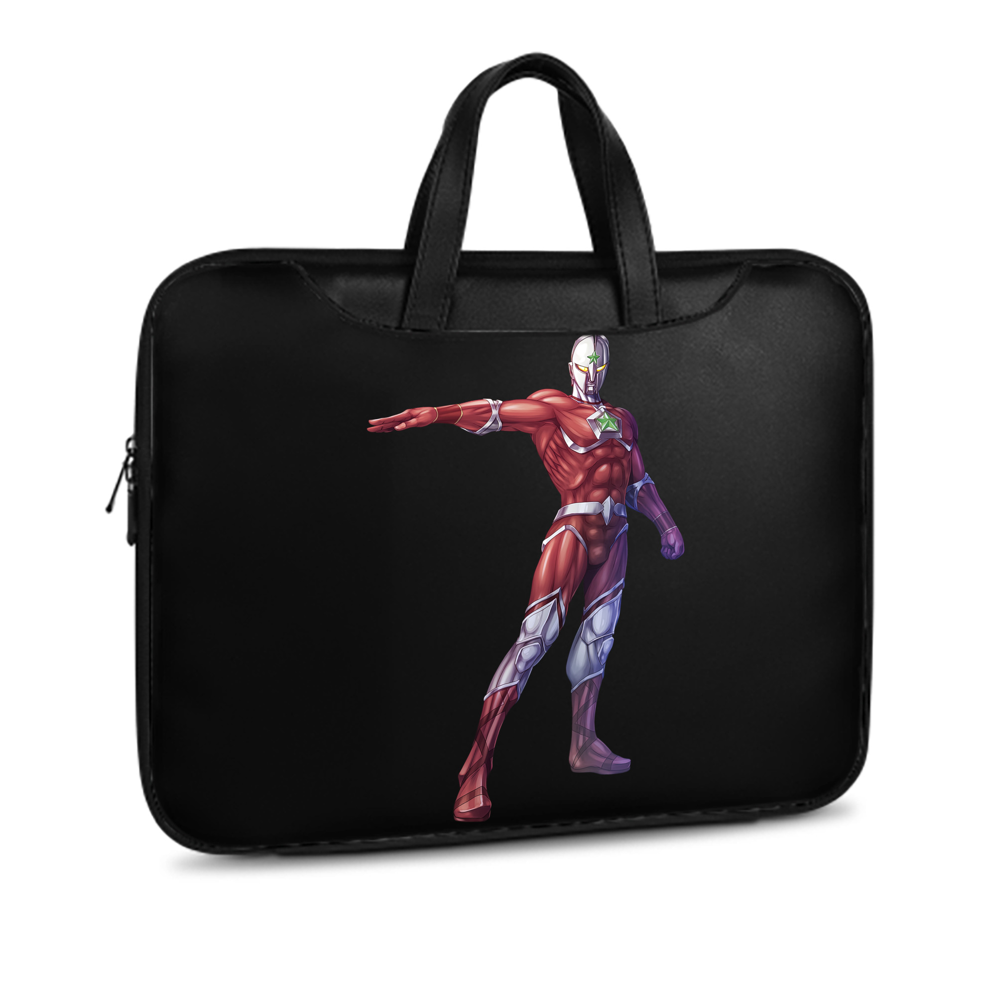 （画像用） ウルトラマン Ultraman レザーラップトップバッグ　ノートパソコンケース