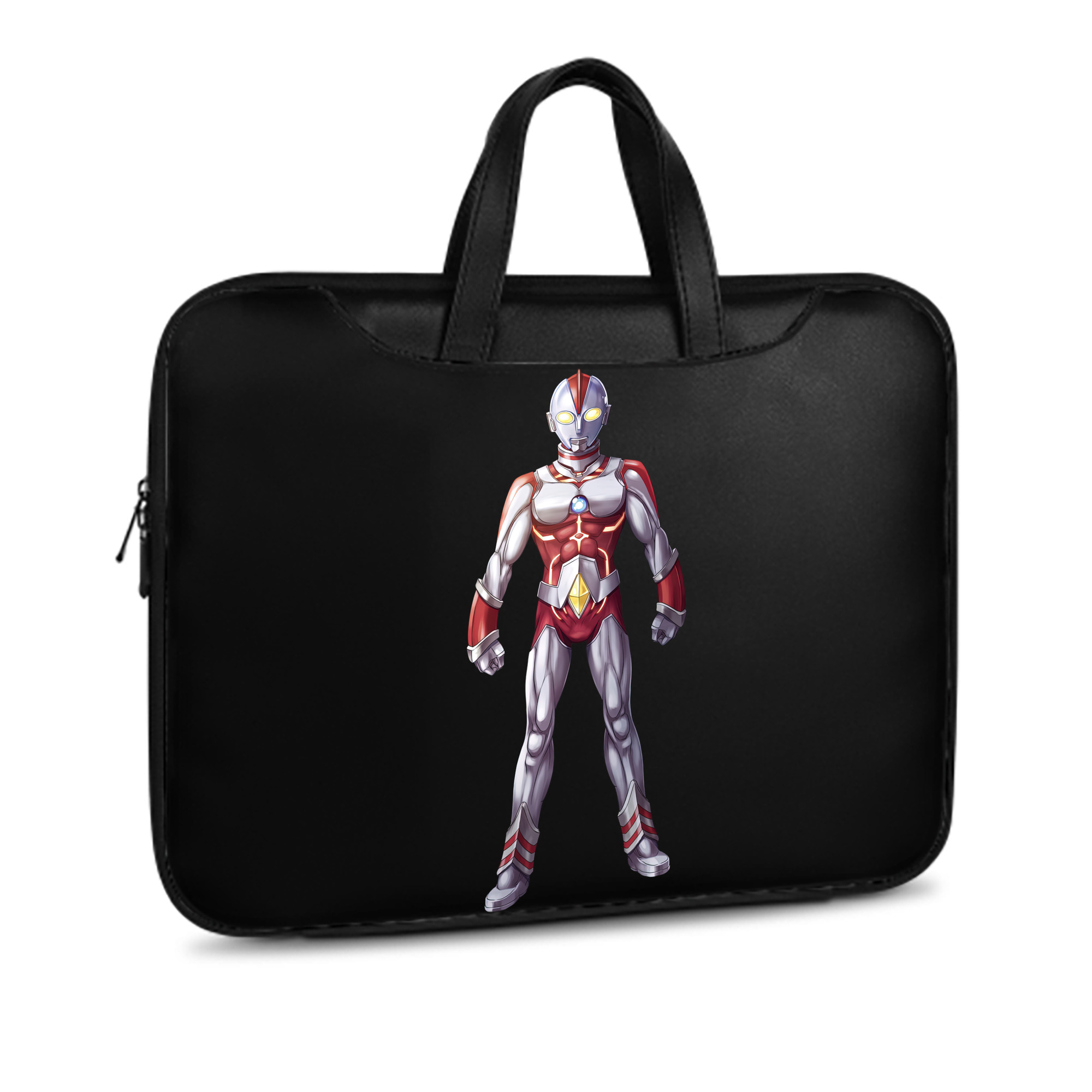 （画像用） ウルトラマン Ultraman レザーラップトップバッグ　ノートパソコンケース