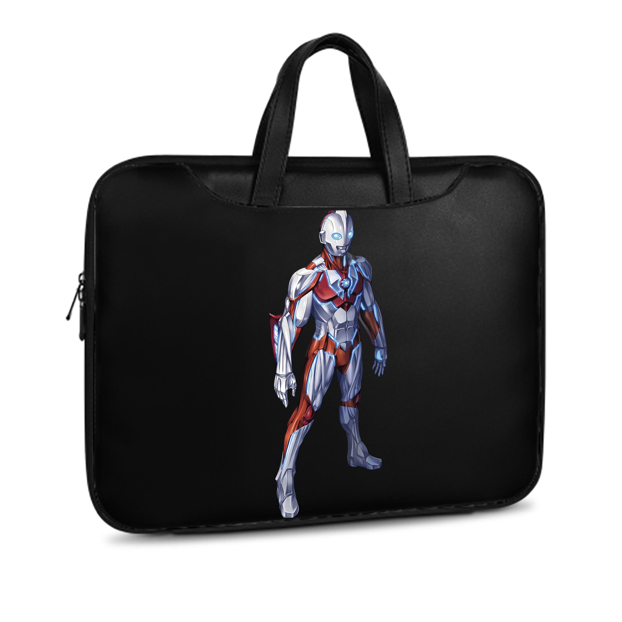 （画像用） ウルトラマン Ultraman レザーラップトップバッグ　ノートパソコンケース