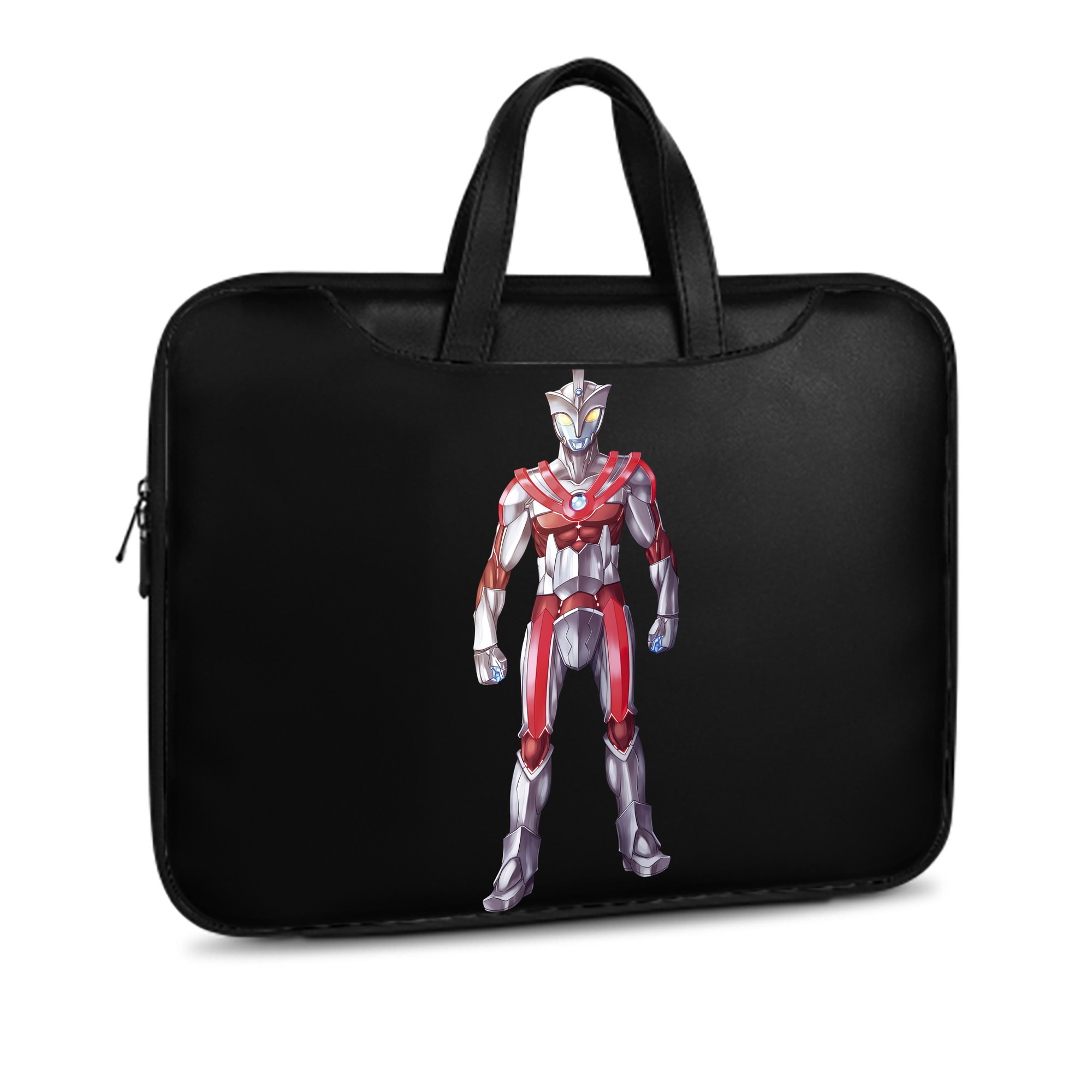 （画像用） ウルトラマン Ultraman レザーラップトップバッグ　ノートパソコンケース