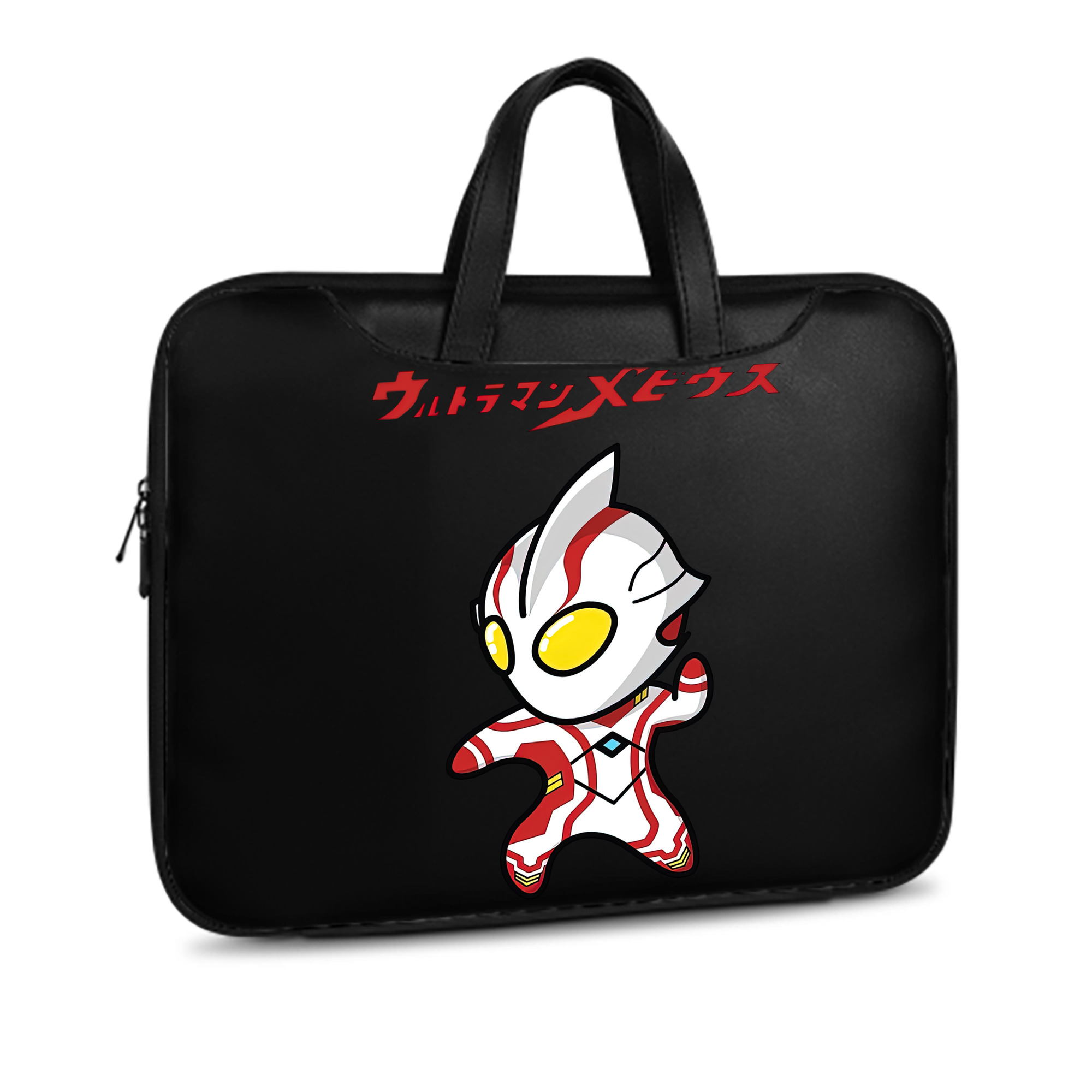 （画像用） ウルトラマン Ultraman レザーラップトップバッグ　ノートパソコンケース