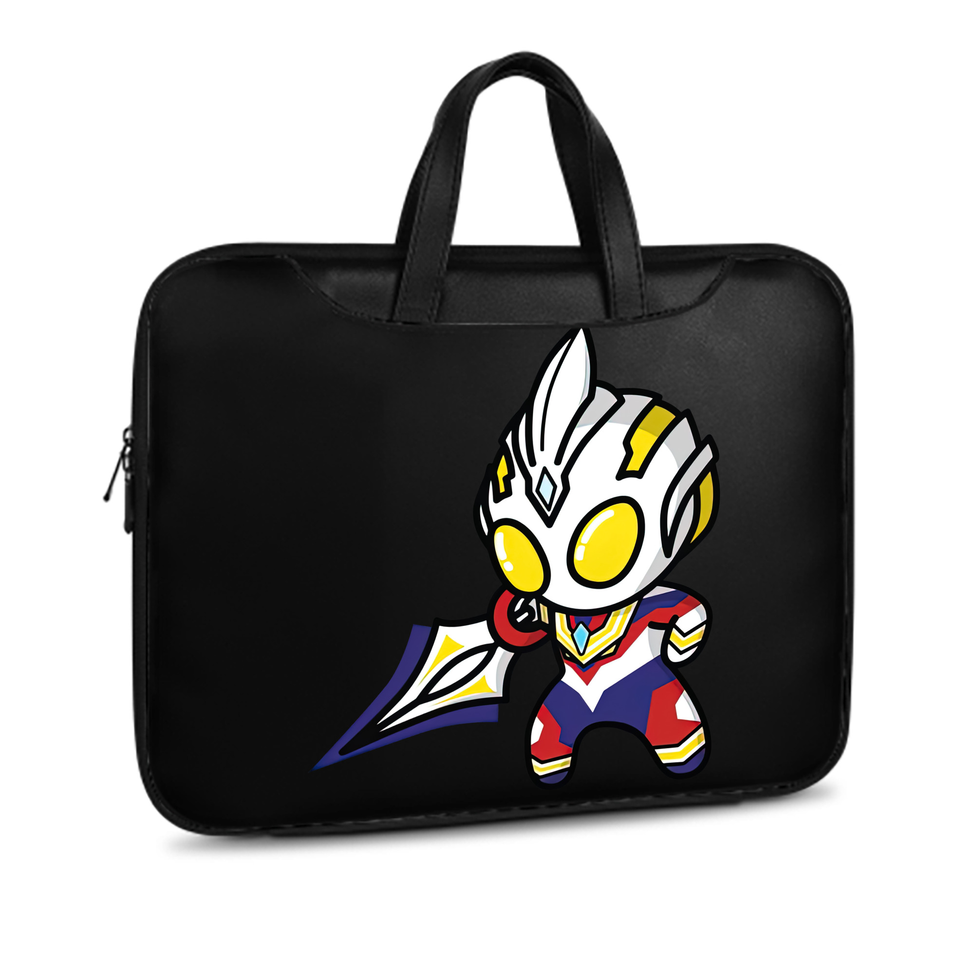 （画像用） ウルトラマン Ultraman レザーラップトップバッグ　ノートパソコンケース