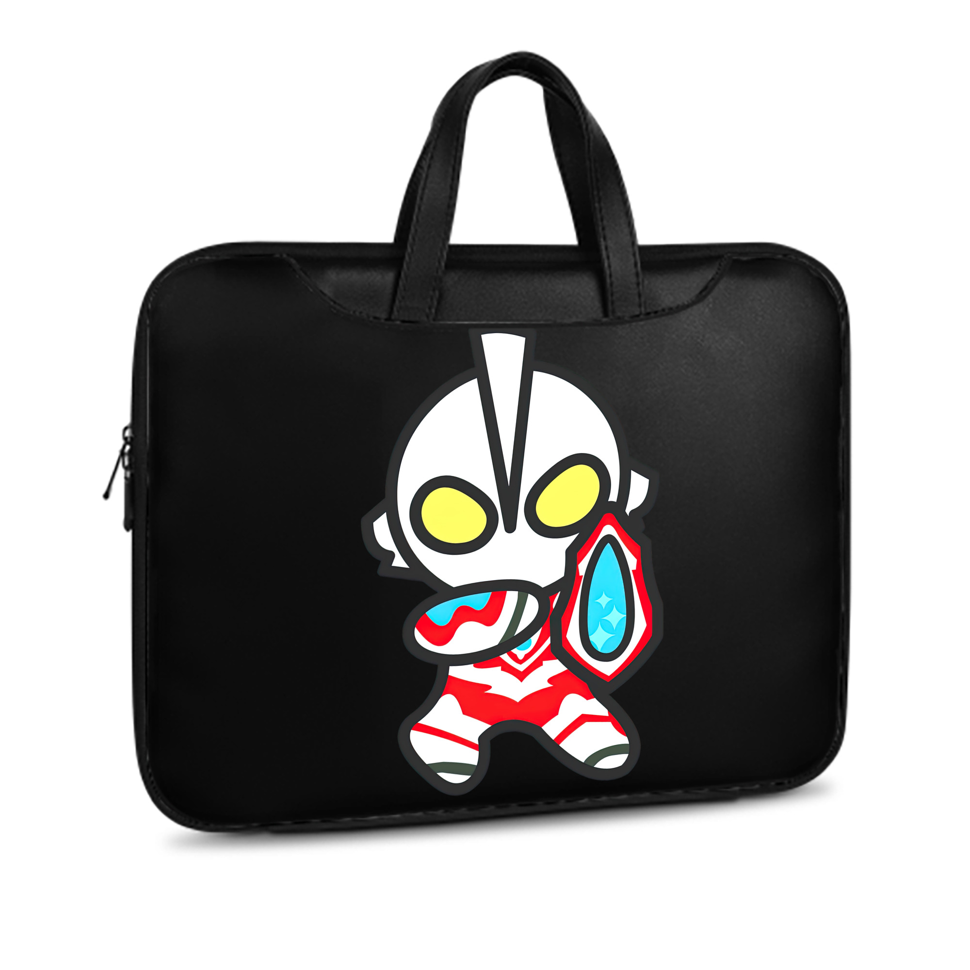 （画像用） ウルトラマン Ultraman レザーラップトップバッグ　ノートパソコンケース