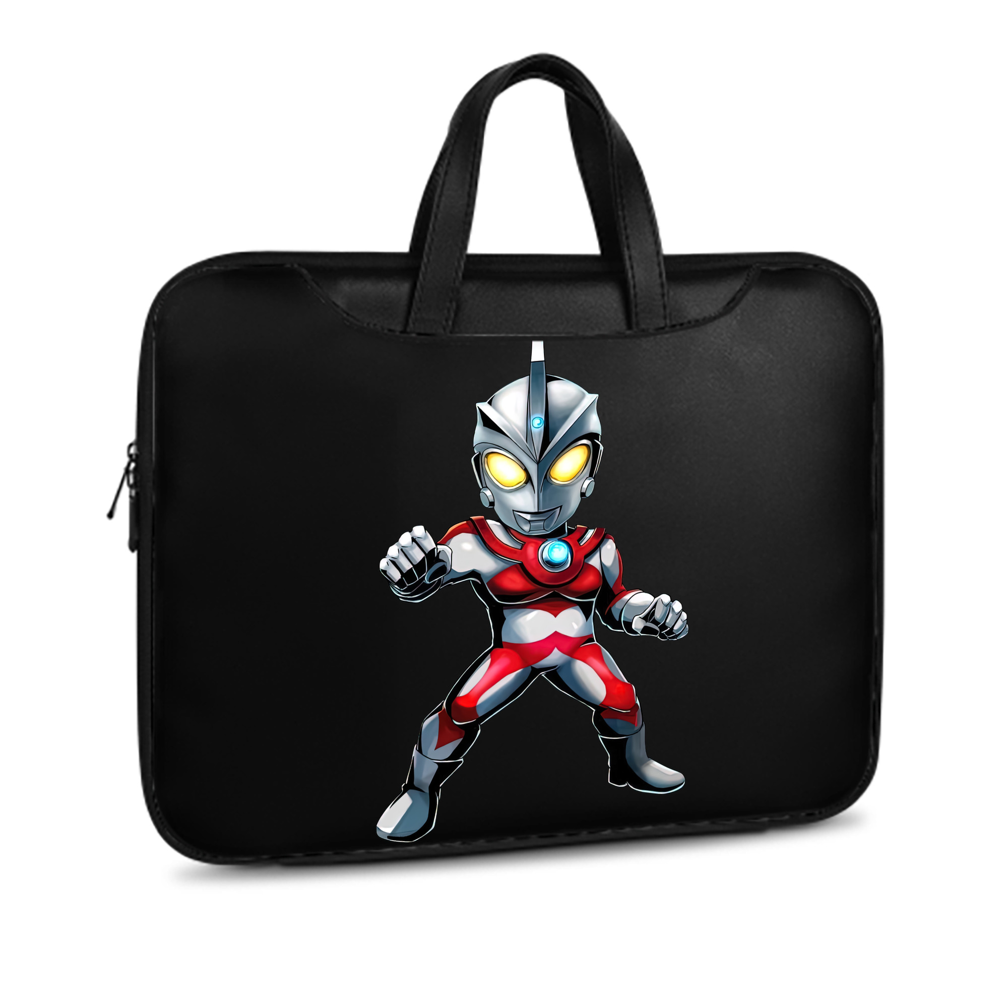 （画像用） ウルトラマン Ultraman レザーラップトップバッグ　ノートパソコンケース