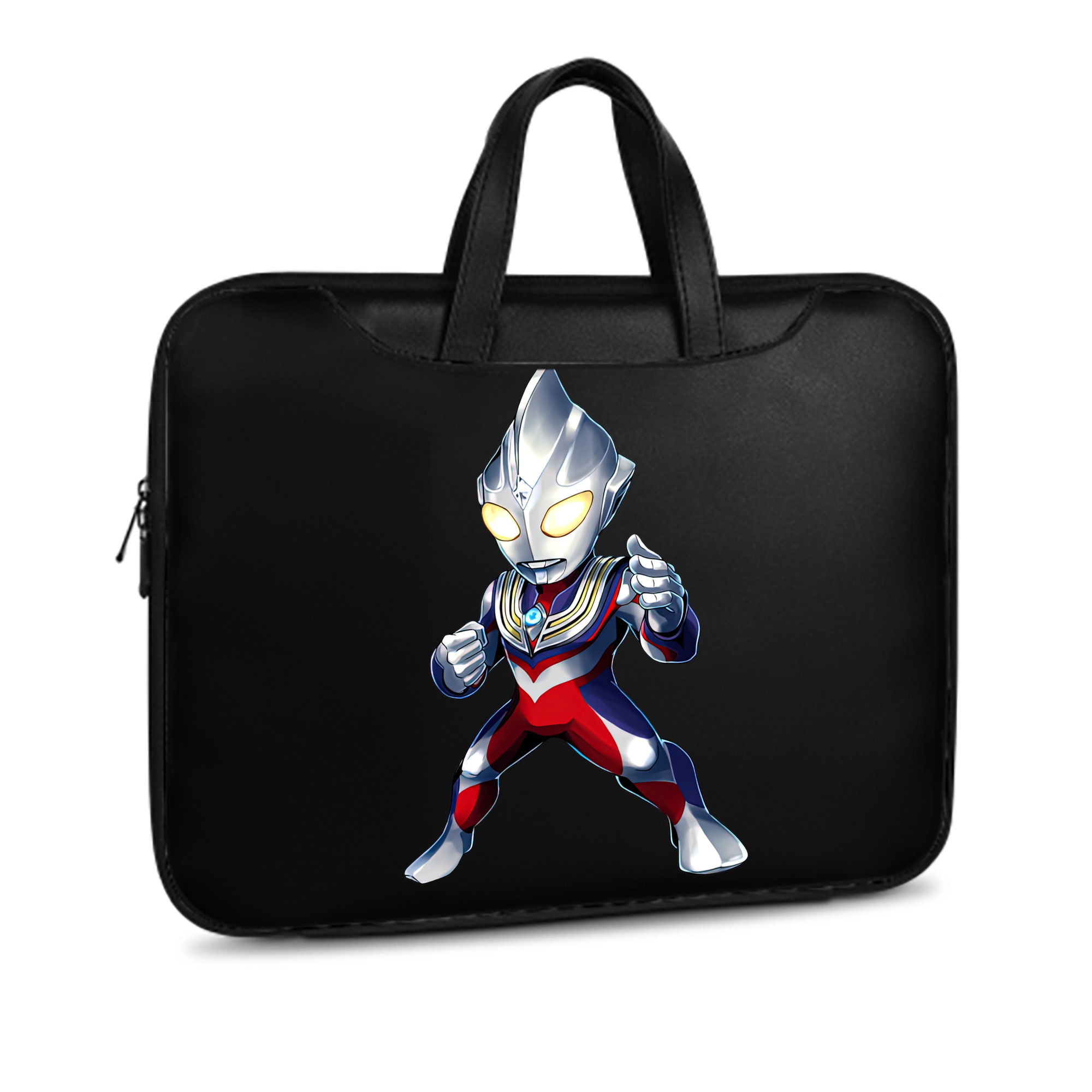 （画像用） ウルトラマン Ultraman レザーラップトップバッグ　ノートパソコンケース
