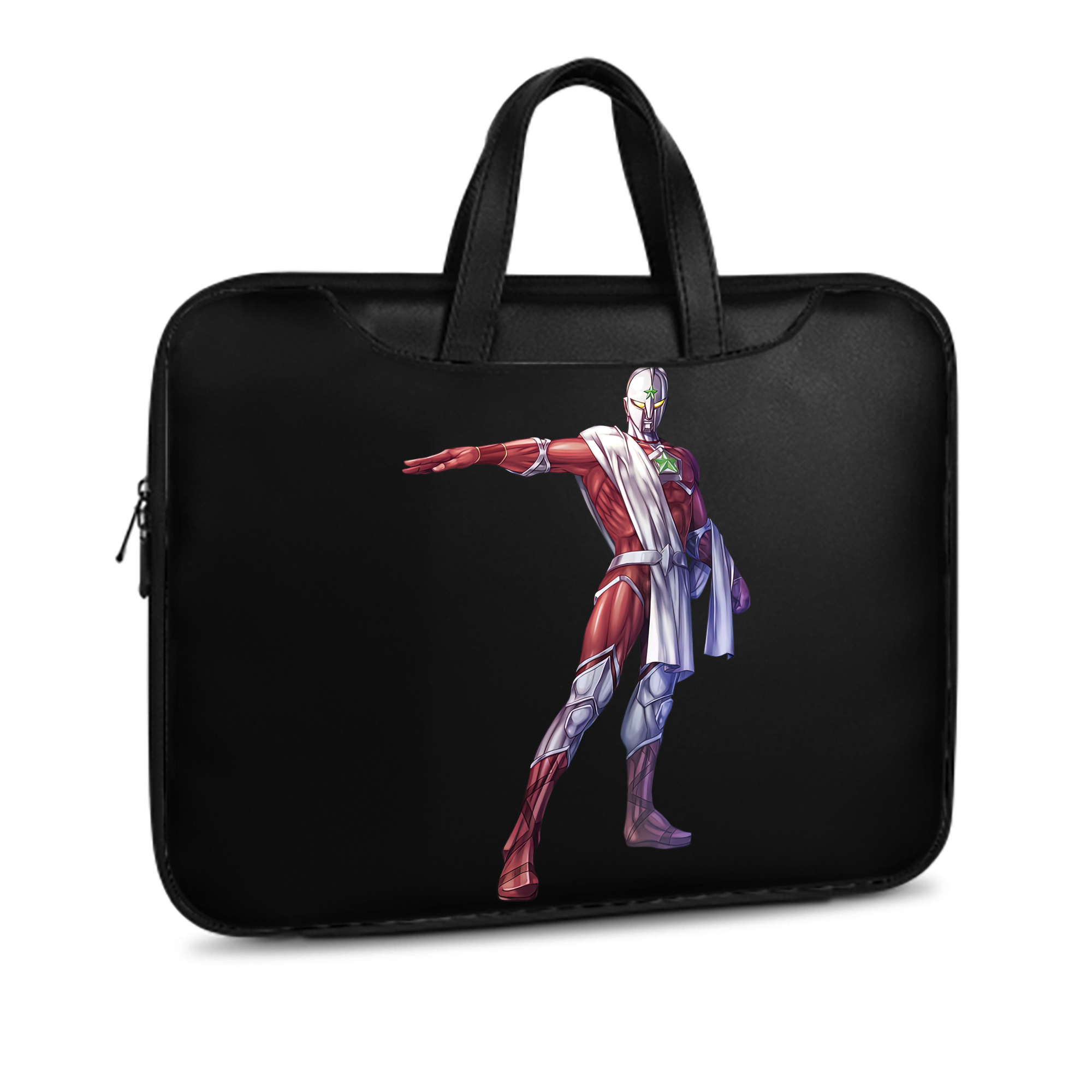 （画像用） ウルトラマン Ultraman レザーラップトップバッグ　ノートパソコンケース