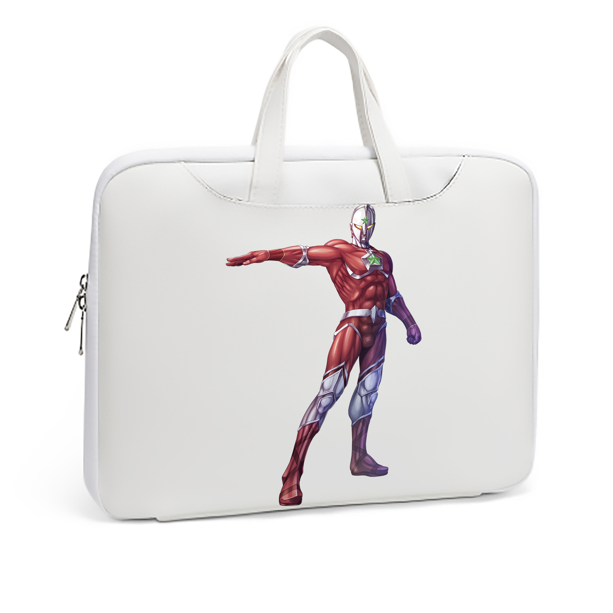 （画像用） ウルトラマン Ultraman レザーラップトップバッグ　ノートパソコンケース