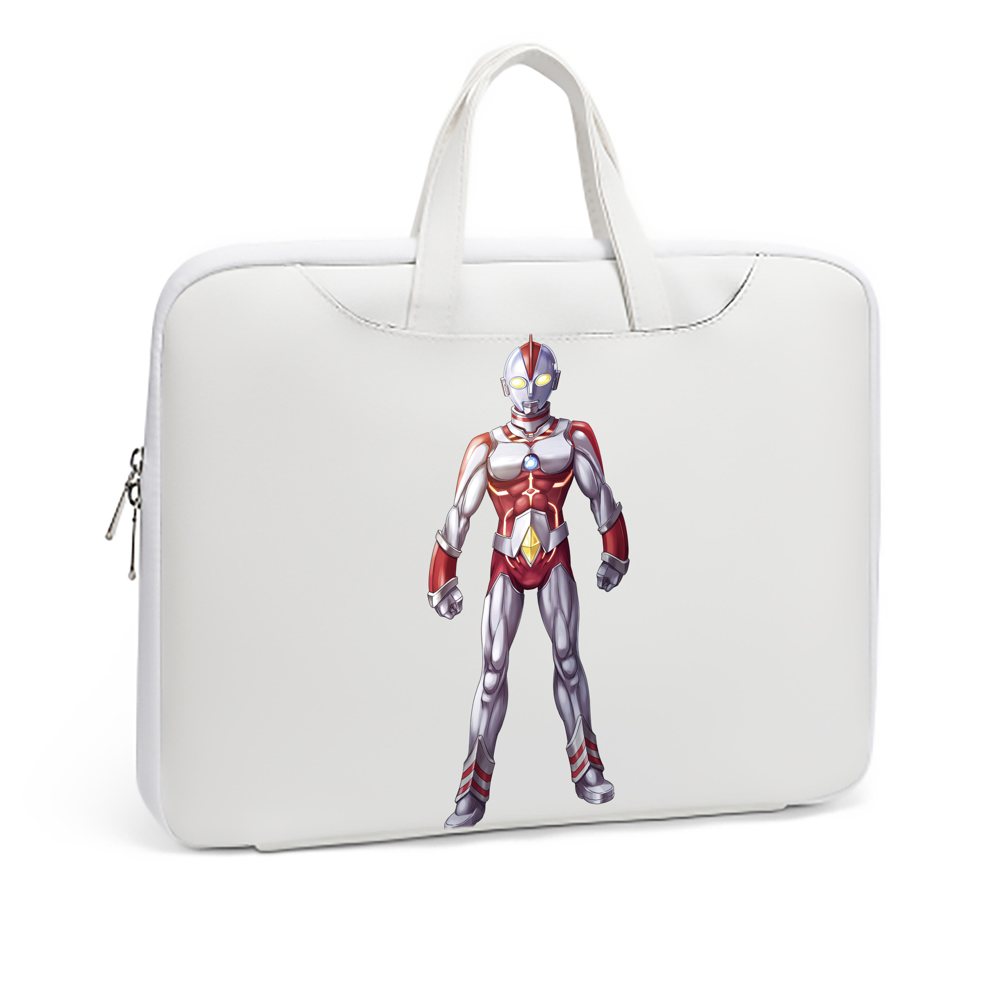（画像用） ウルトラマン Ultraman レザーラップトップバッグ　ノートパソコンケース