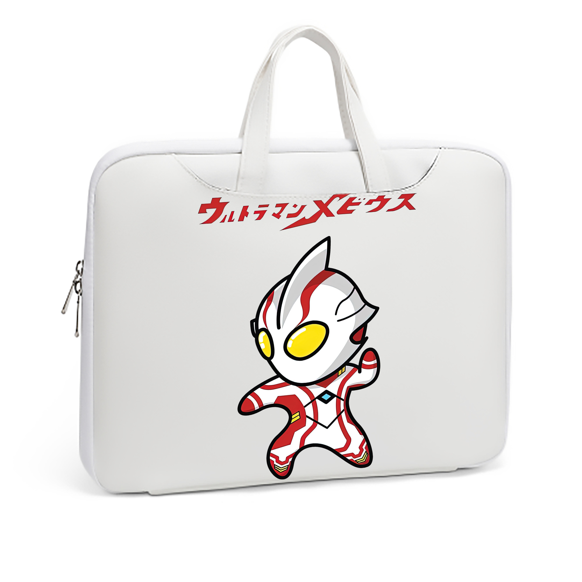 （画像用） ウルトラマン Ultraman レザーラップトップバッグ　ノートパソコンケース