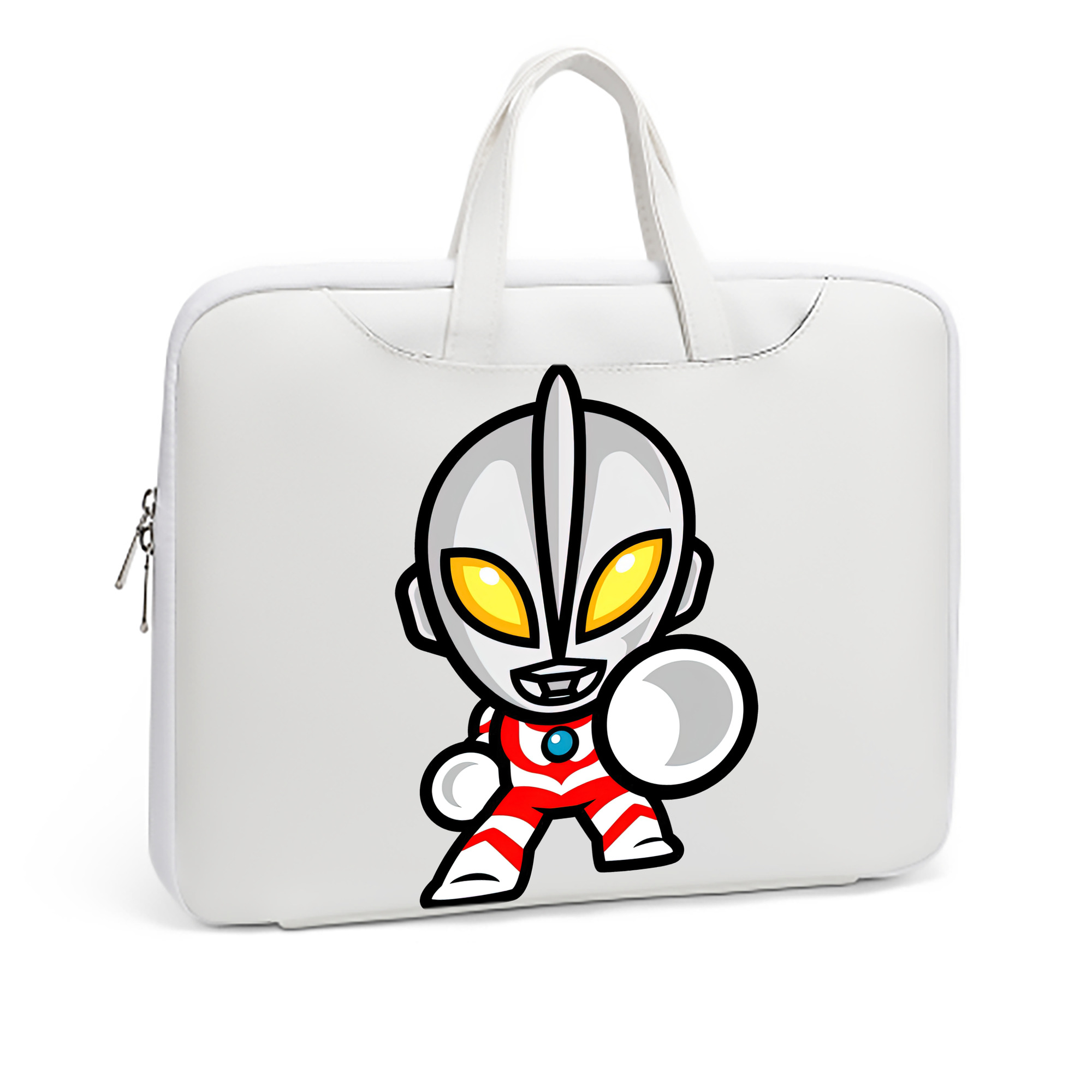（画像用） ウルトラマン Ultraman レザーラップトップバッグ　ノートパソコンケース