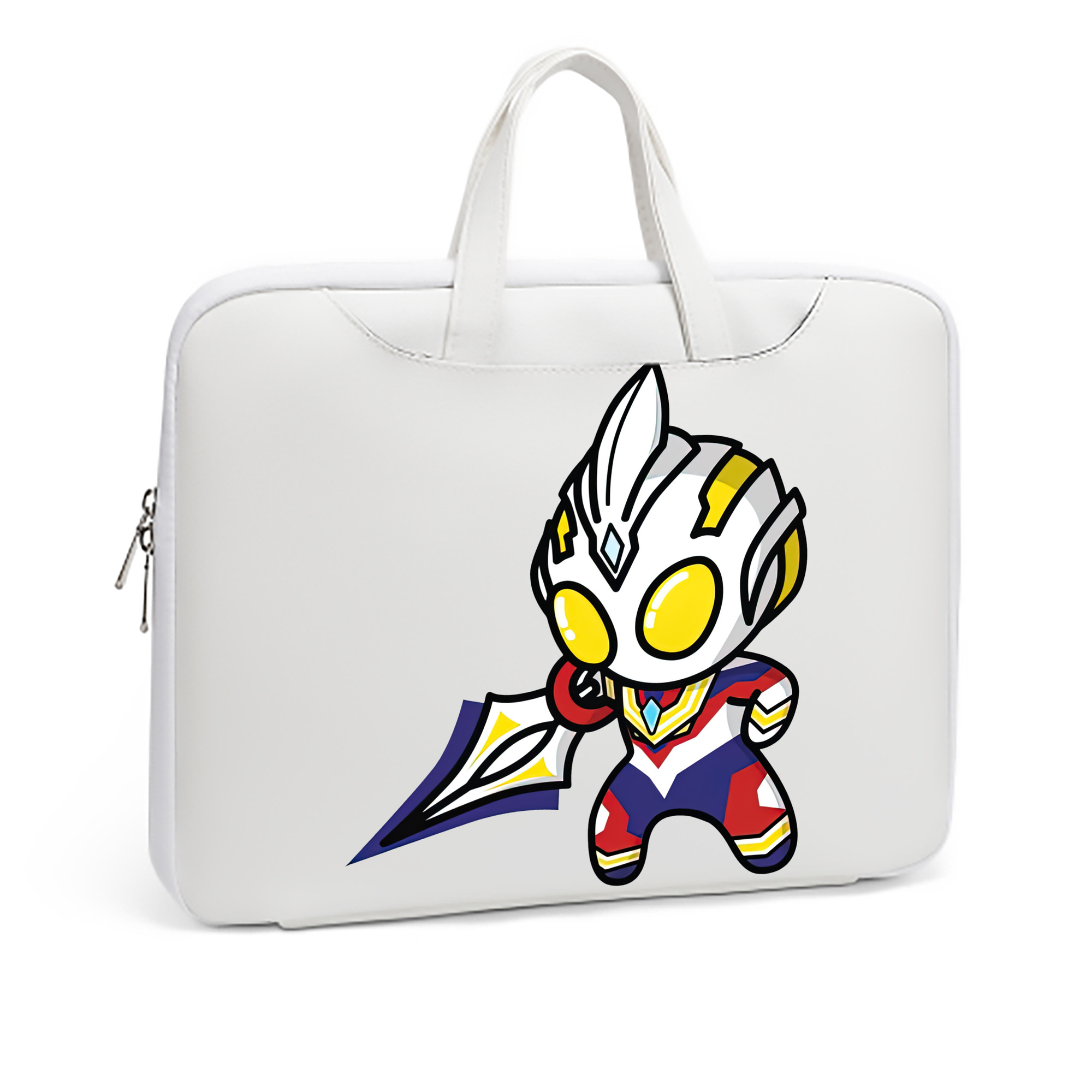 （画像用） ウルトラマン Ultraman レザーラップトップバッグ　ノートパソコンケース