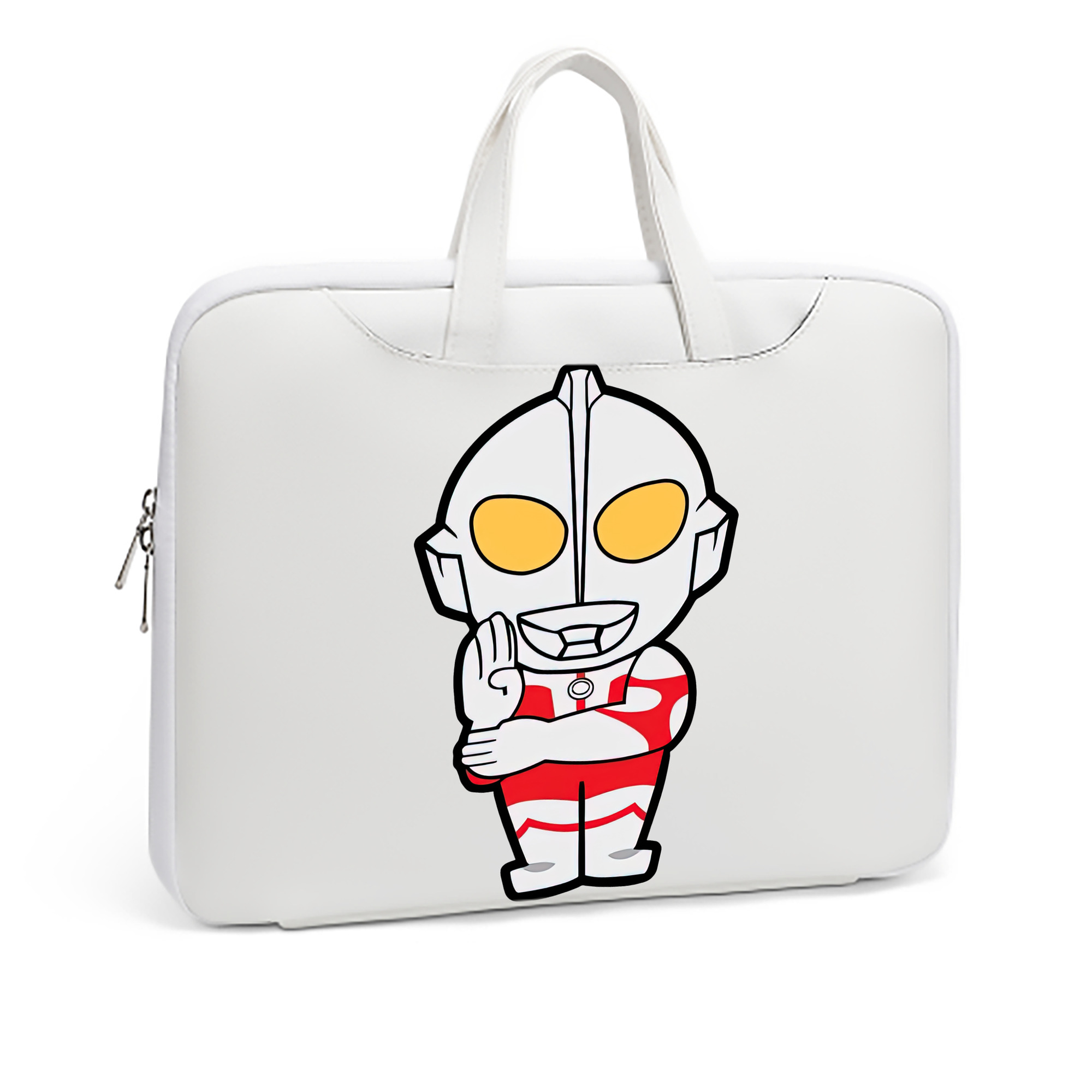 （画像用） ウルトラマン Ultraman レザーラップトップバッグ　ノートパソコンケース