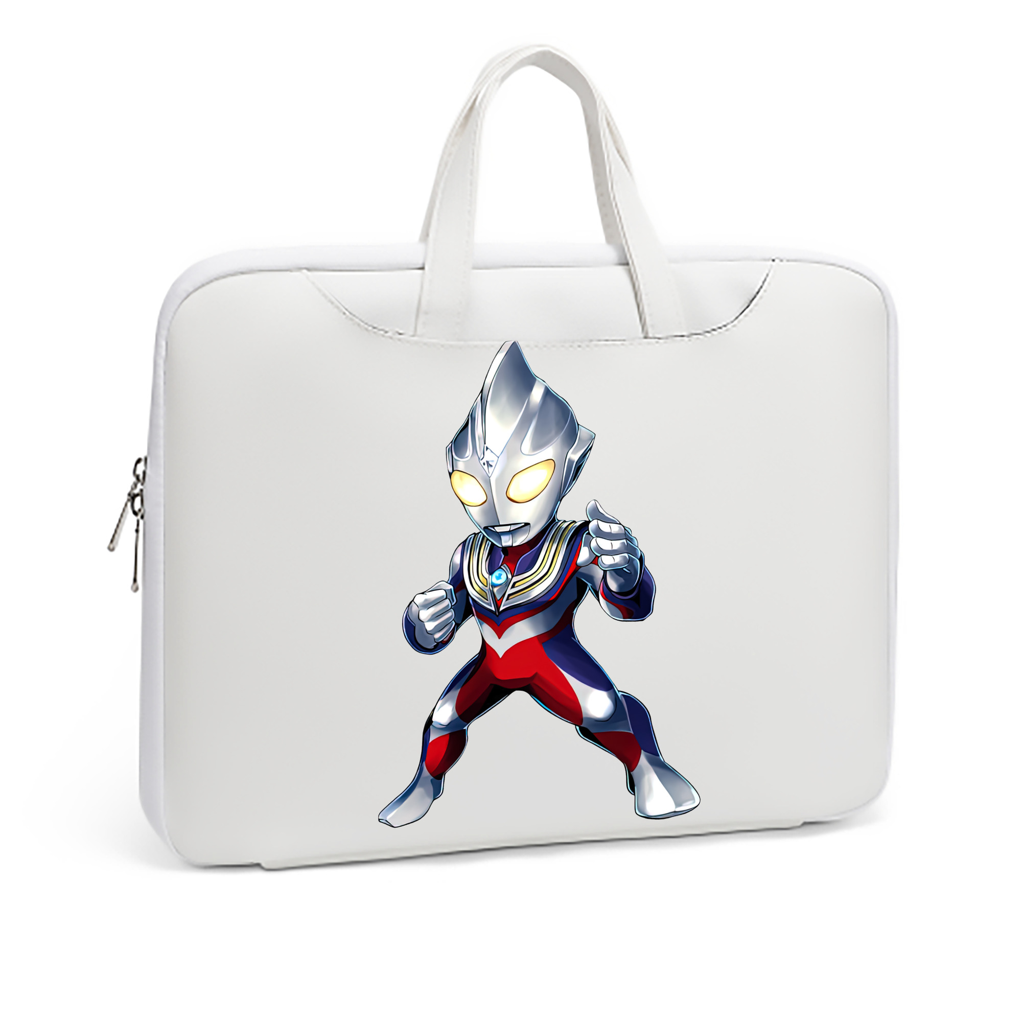 （画像用） ウルトラマン Ultraman レザーラップトップバッグ　ノートパソコンケース