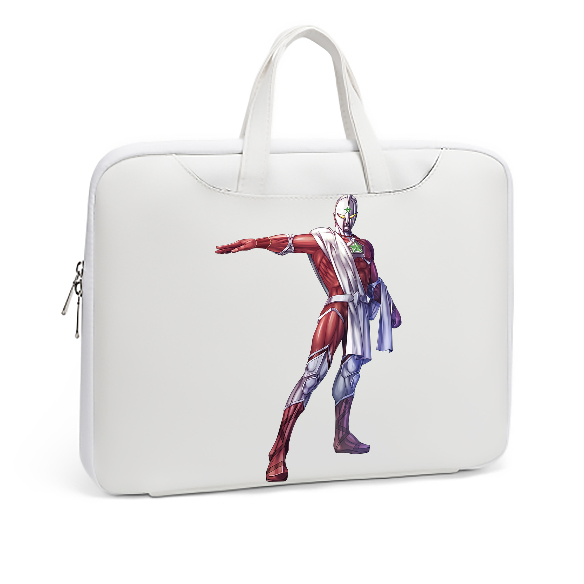 （画像用） ウルトラマン Ultraman レザーラップトップバッグ　ノートパソコンケース