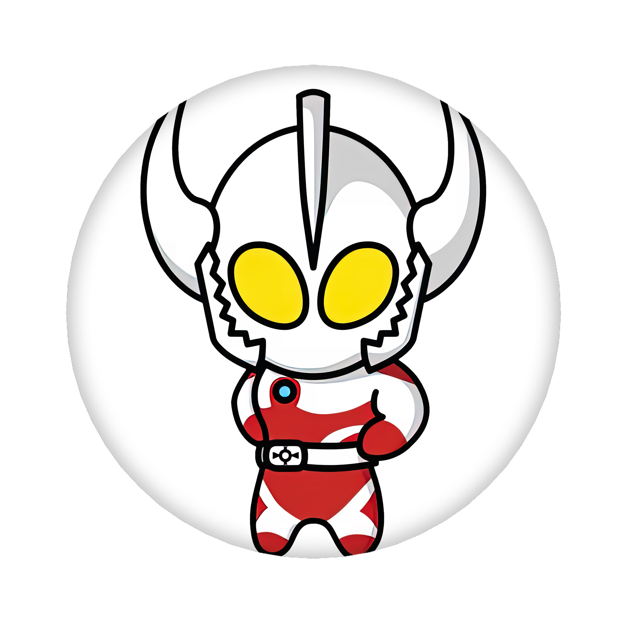 （画像用） ウルトラマン Ultraman 6cm 缶バッジ 複数セット