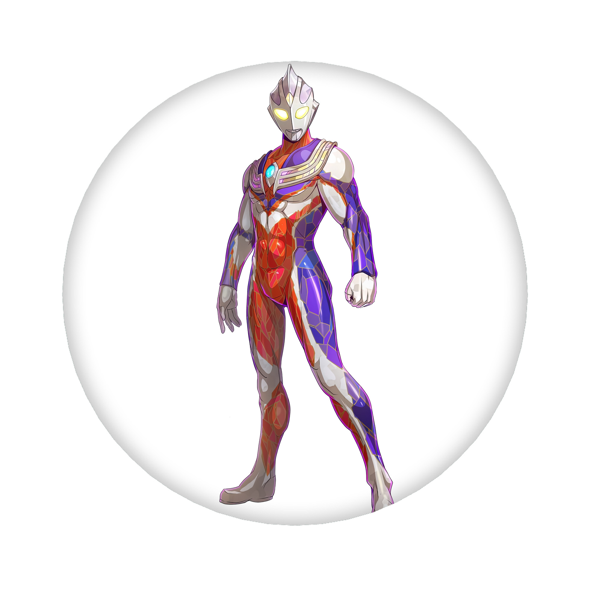 （画像用） ウルトラマン Ultraman 6cm 缶バッジ 複数セット