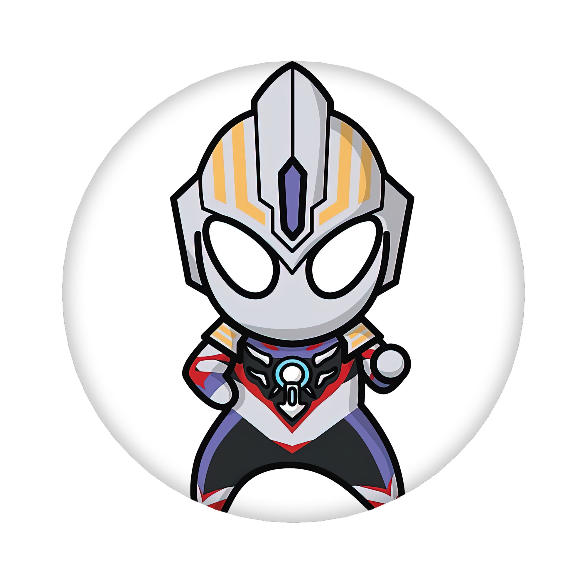 （画像用） ウルトラマン Ultraman 6cm 缶バッジ 複数セット
