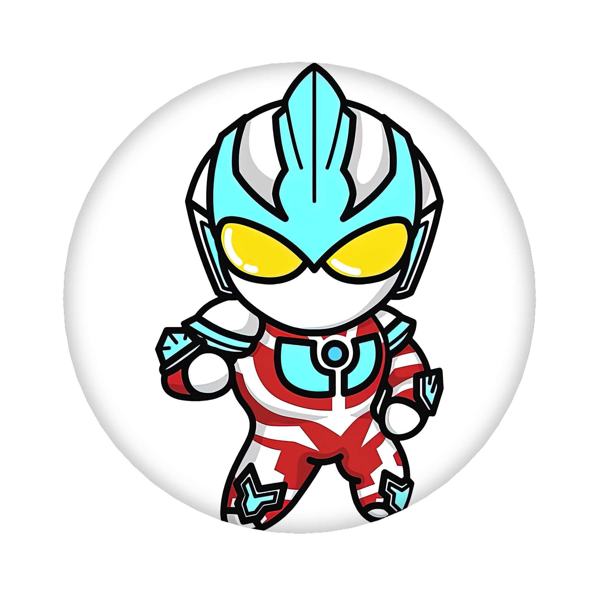 （画像用） ウルトラマン Ultraman 6cm 缶バッジ 複数セット