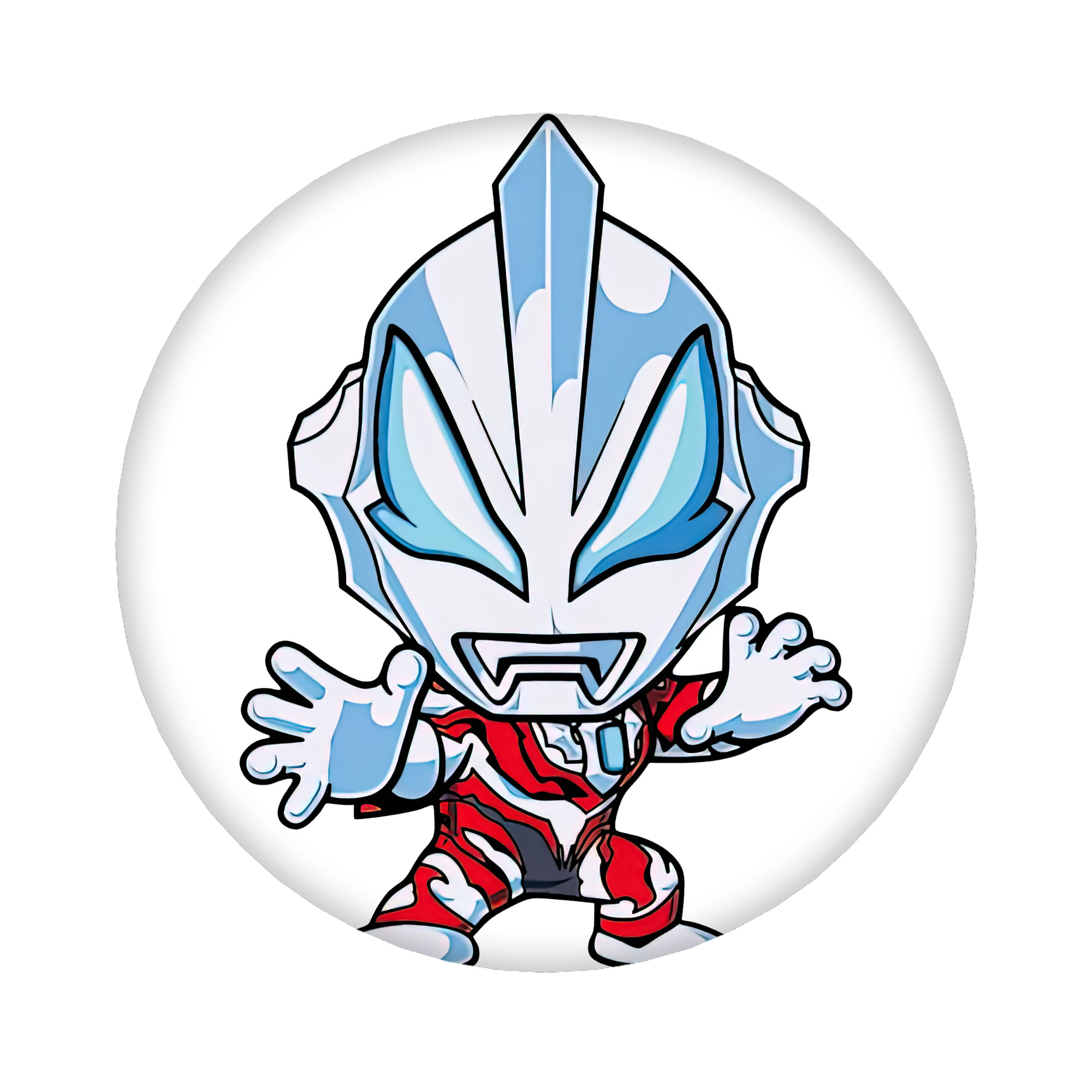 （画像用） ウルトラマン Ultraman 6cm 缶バッジ 複数セット