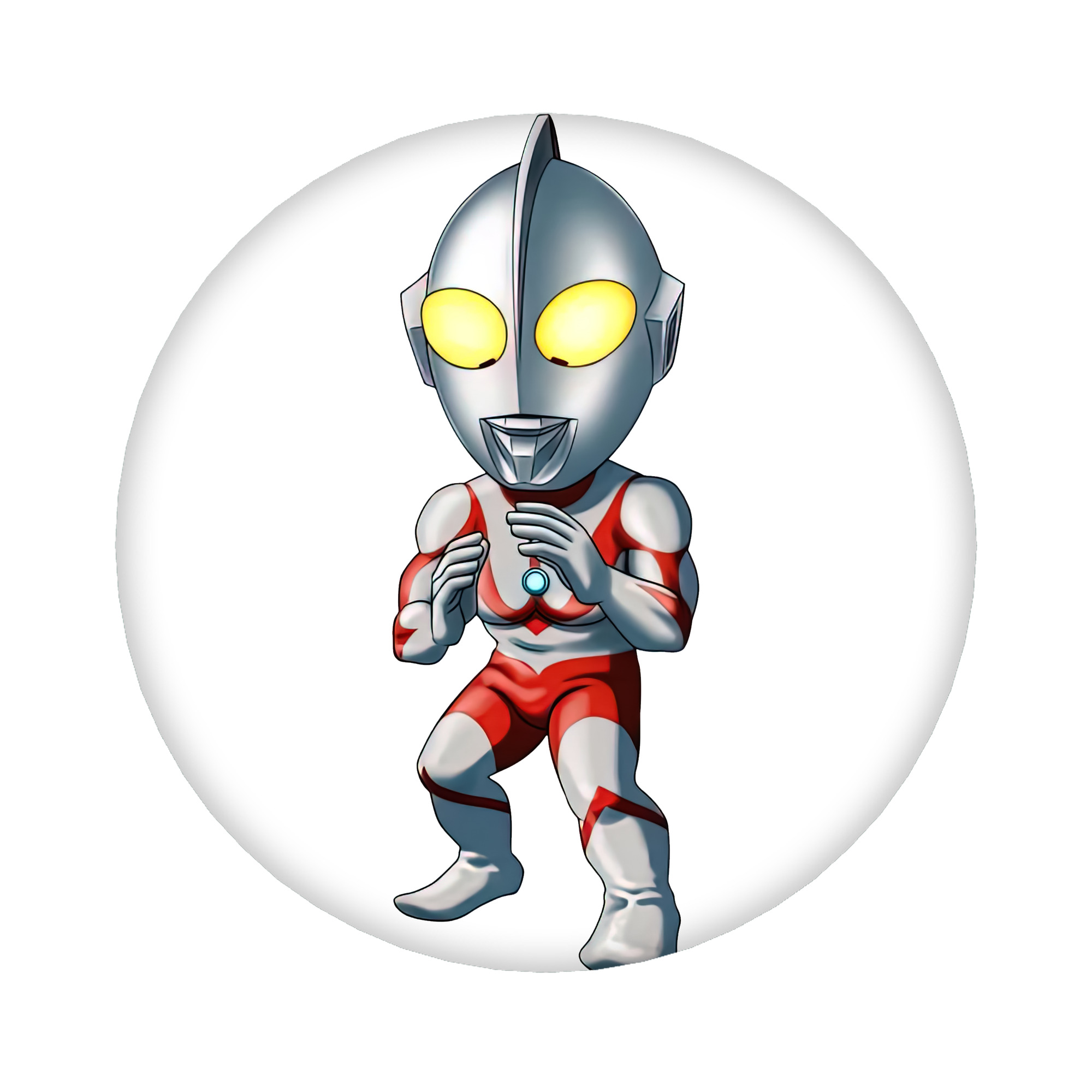 （画像用） ウルトラマン Ultraman 6cm 缶バッジ 複数セット
