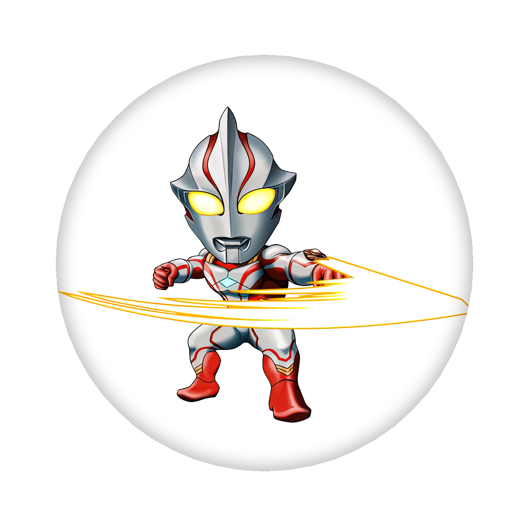 （画像用） ウルトラマン Ultraman 6cm 缶バッジ 複数セット