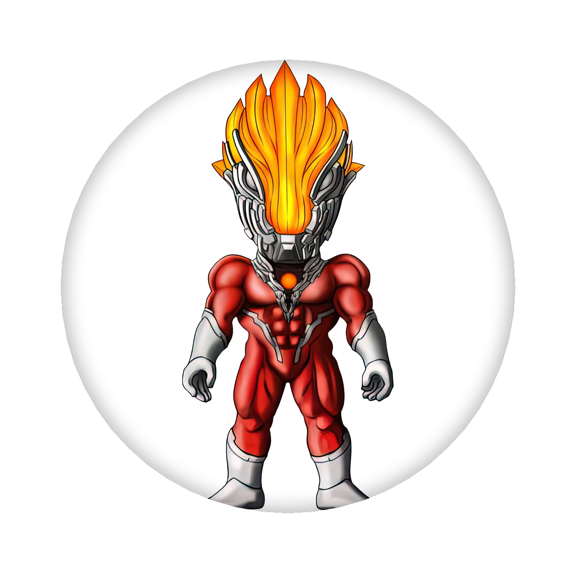 （画像用） ウルトラマン Ultraman 6cm 缶バッジ 複数セット